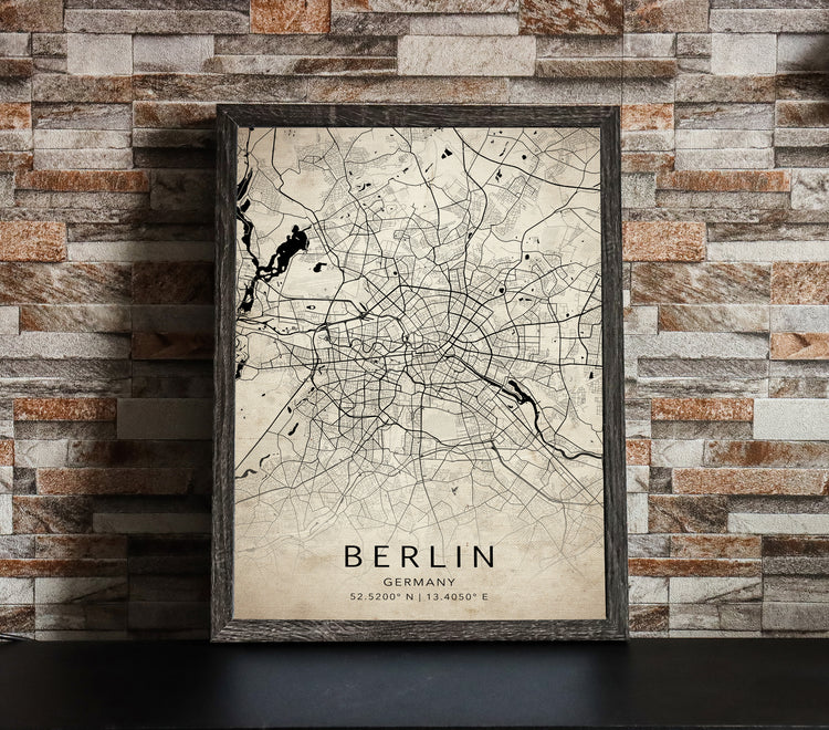 Custom Location Maps | Vintage & Modern Designs | Personalized Prints & Canvases